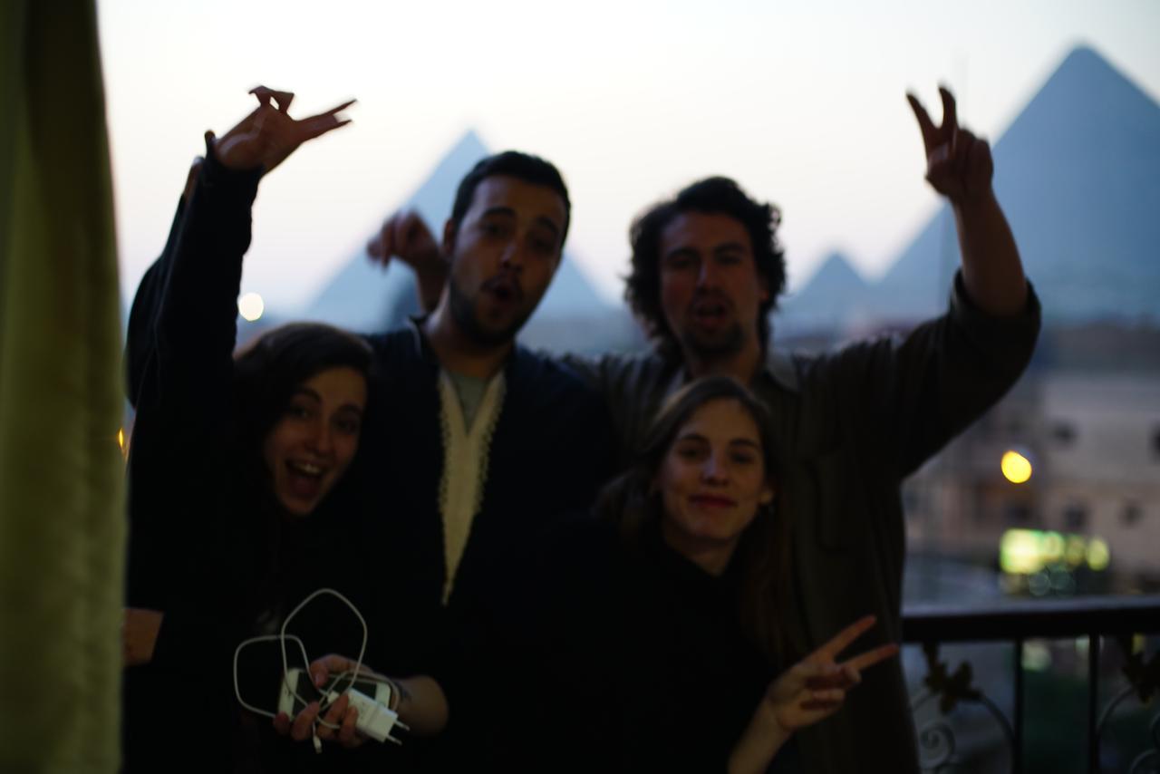 Happy Days Pyramids Inn Kafret el-Gabal Zewnętrze zdjęcie